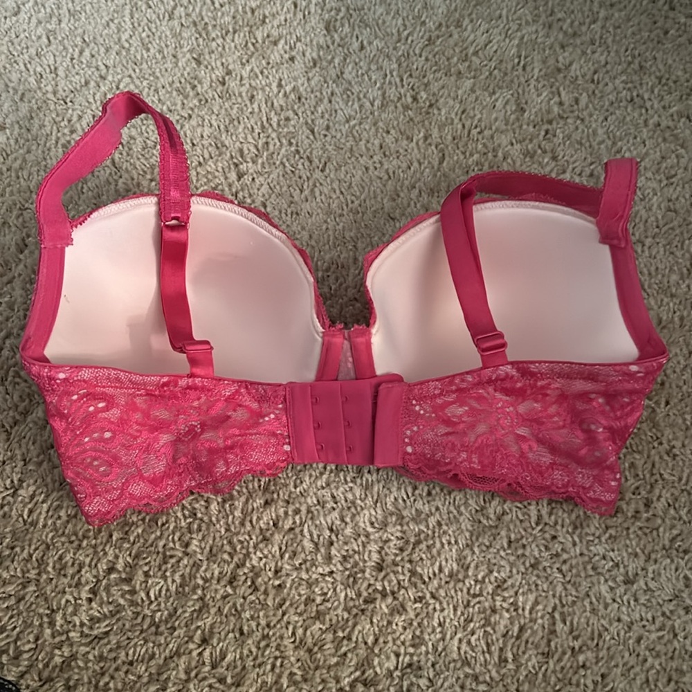 34DDD Le Mystere Pink Lace Bra - Picture 3 of 4